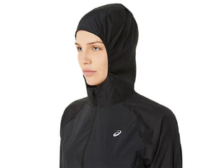 Asics Womens Road Packable Jacket | Black