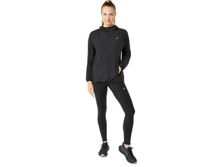 Asics Womens Road Packable Jacket | Black