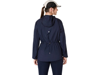 Asics Womens Road Packable Jacket | Midnight