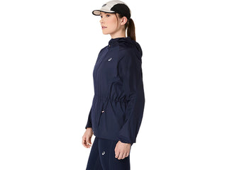 Asics Womens Road Packable Jacket | Midnight