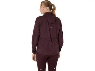 Asics Road Packable Jacket | Dark Currant