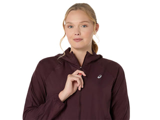 Asics Road Packable Jacket | Dark Currant