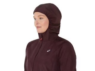 Asics Road Packable Jacket | Dark Currant