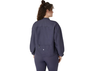 Asics Nagino Run Adjustable Jacket | Indigo Fog