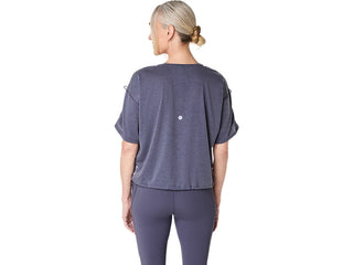 Asics Nagino Run Adjustable SS Top | Indigo Fog