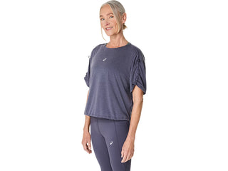Asics Nagino Run Adjustable SS Top | Indigo Fog