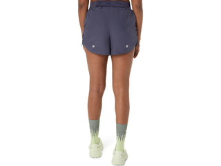 Asics Nagino Run Adjustable 4" Short | Indigo Fog