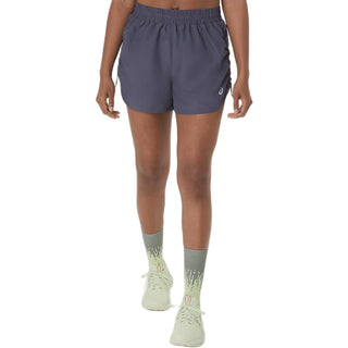 Asics Nagino Run Adjustable 4" Short | Indigo Fog