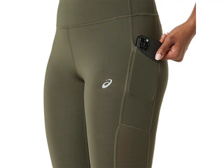 Asics Womens Core Tight | Dark Olive