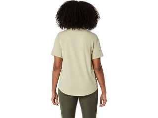 Asics Womens Core SS Top | Khaki
