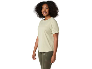 Asics Womens Core SS Top | Khaki