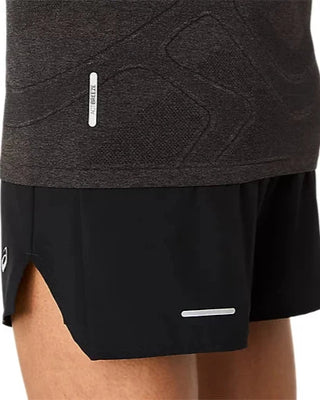Asics Womens Road Seamless SS Tee | Performance Black