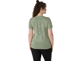Asics Road Seamless SS Tee | Monument Blue/Whisper Green