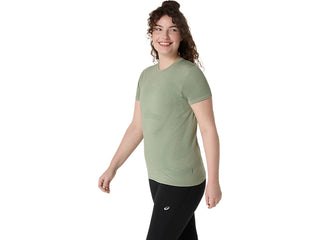 Asics Road Seamless SS Tee | Monument Blue/Whisper Green
