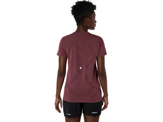 Asics Road Seamless SS Tee | Dark Currant