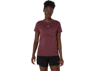 Asics Road Seamless SS Tee | Dark Currant