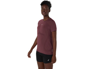 Asics Road Seamless SS Tee | Dark Currant