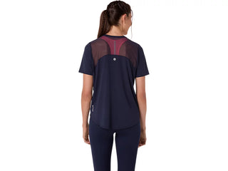 Asics Womens Road SS Top | Midnight