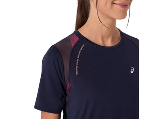 Asics Womens Road SS Top | Midnight