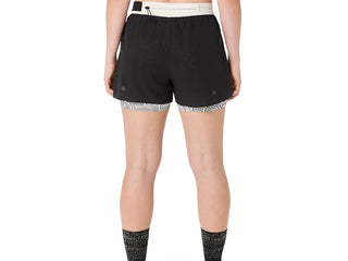 Asics Womens Limited Series Metraun Split Shorts | Black