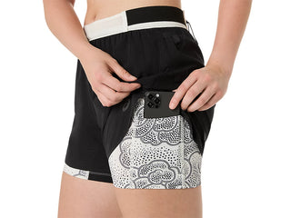 Asics Womens Limited Series Metraun Split Shorts | Black