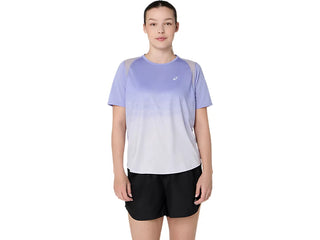 Asics Womens Road Fade SS T-Shirt | Bluebell