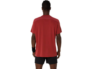Asics Court SS Tee | Burnt Red