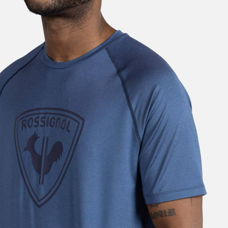 Rossignol Mens Westweg Shield Tee | Dark Navy