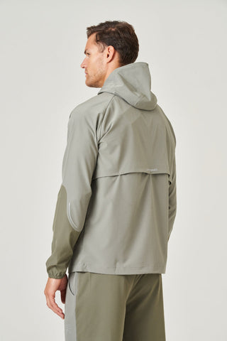 Reprimo Curve Windbreaker | Khaki Stone