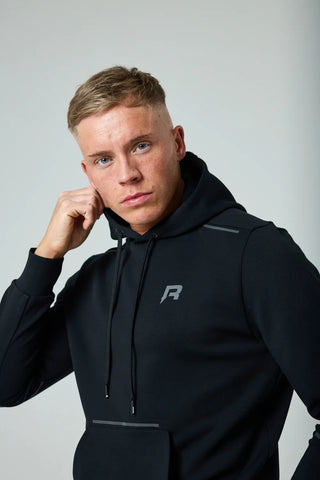 Reprimo Mens Motion Hoodie | Black