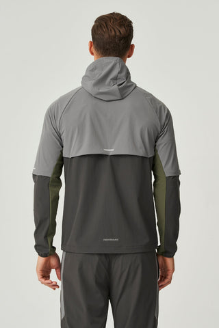 Reprimo Vortex Windbreaker | Olive/Dark Grey