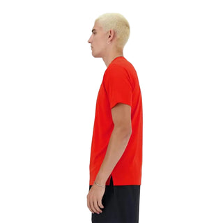 New Balance Mens Sport Essentials Tee | Neo Flame