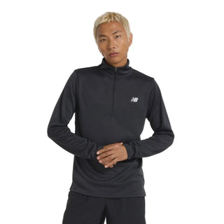 New Balance Sport Knit 1/4 Zip | Black
