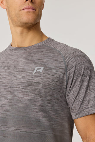 Reprimo Axis Seamless Tee | Titanium