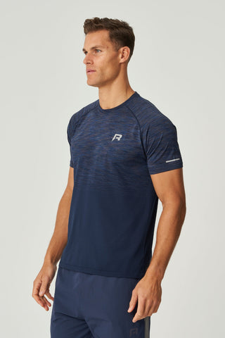 Reprimo Axis Seamless Tee | Navy