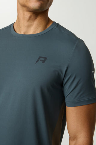 Reprimo Vortex Tee | Dark Moss/Grey Velvet