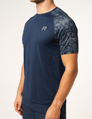 Reprimo Shibori Tee | Navy