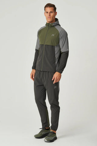 Reprimo Vortex Windbreaker | Olive/Dark Grey