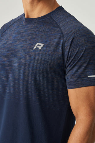 Reprimo Axis Seamless Tee | Navy