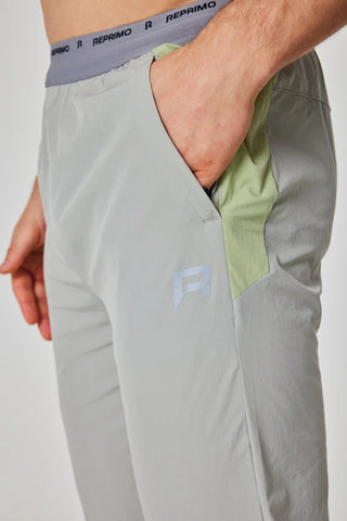 Reprimo Mens Flight Pants | Light Grey/Green