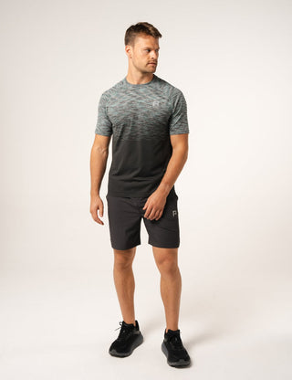 Reprimo Mens Axis Tee | Lagoon/Black Sand
