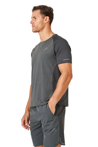 Reprimo Curve Tee | Dark Grey/Slate