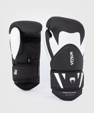 Venum Challenger 4.0 Boxing Gloves | Black/White