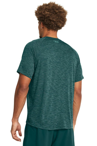 Under Armour Mens Tech Textured Tee | Hydro Teal