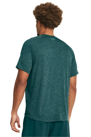 Under Armour Mens Tech Textured Tee | Hydro Teal