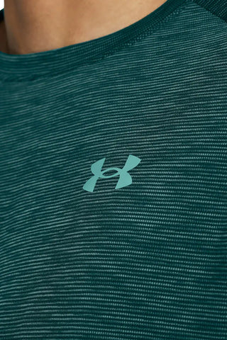 Under Armour Mens Tech Textured Tee | Hydro Teal