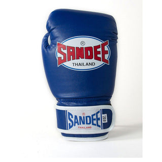 Sandee Kids Authentic Velcro 2 Tone Boxing Gloves | Blue