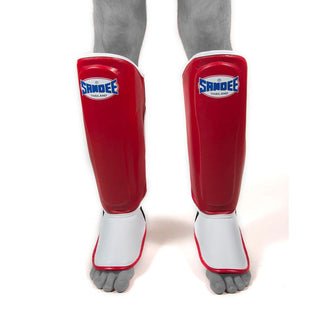 Sandee Kids Authentic Boot Shinguard | Red