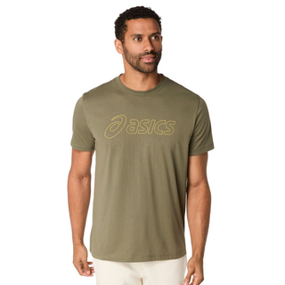 Asics Logo SS Tee | Mantle Green