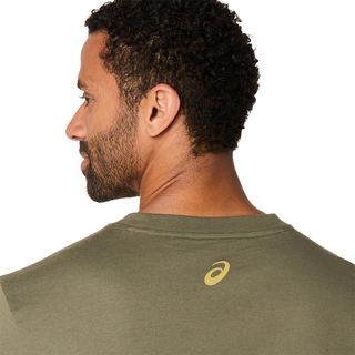 Asics Logo SS Tee | Mantle Green